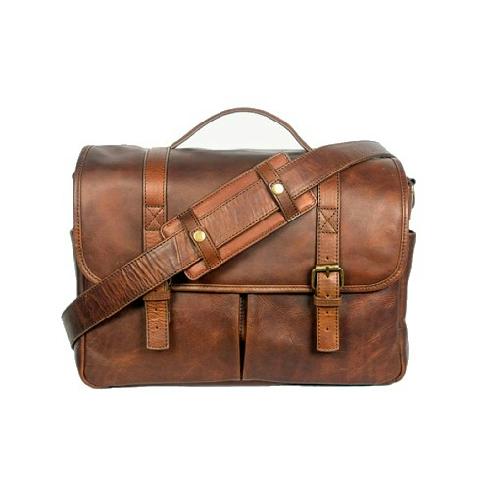 Bronkey Roma Brown Leather Bag - Photospecialist